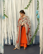 MRS-413 | Lawn Embroidered 3 Piece Stitched Suit