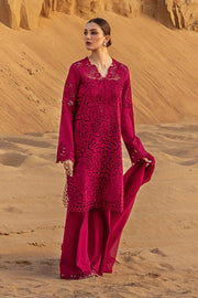 RANG RASIYA - 3PC LAWN CHICKENKARI EMBROIDERED SHIRT WITH EMBROIDERED DUPATTA