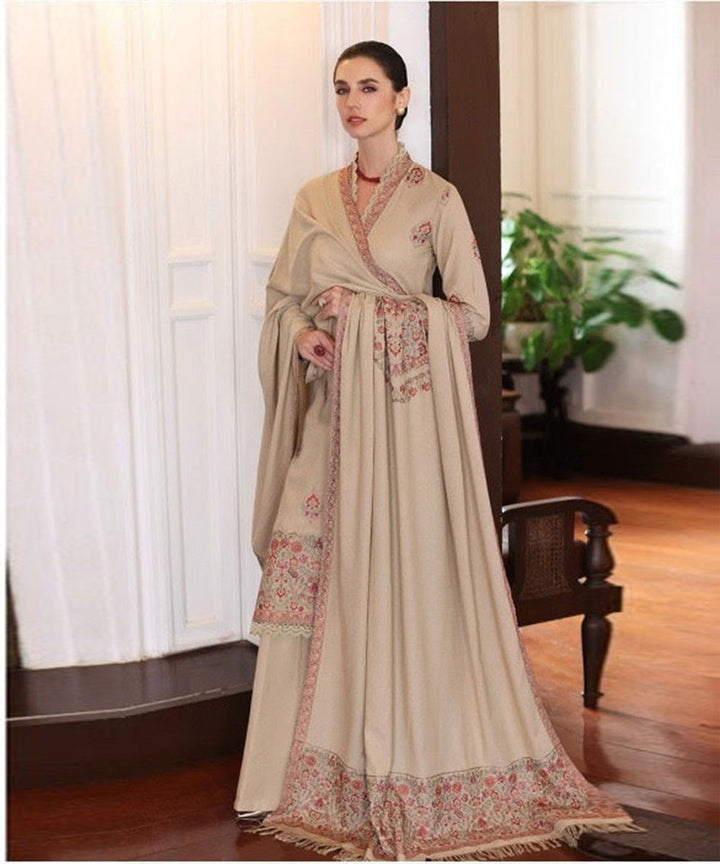 Embroidered 3PC Suit – Premium Festive Collection BH-0036