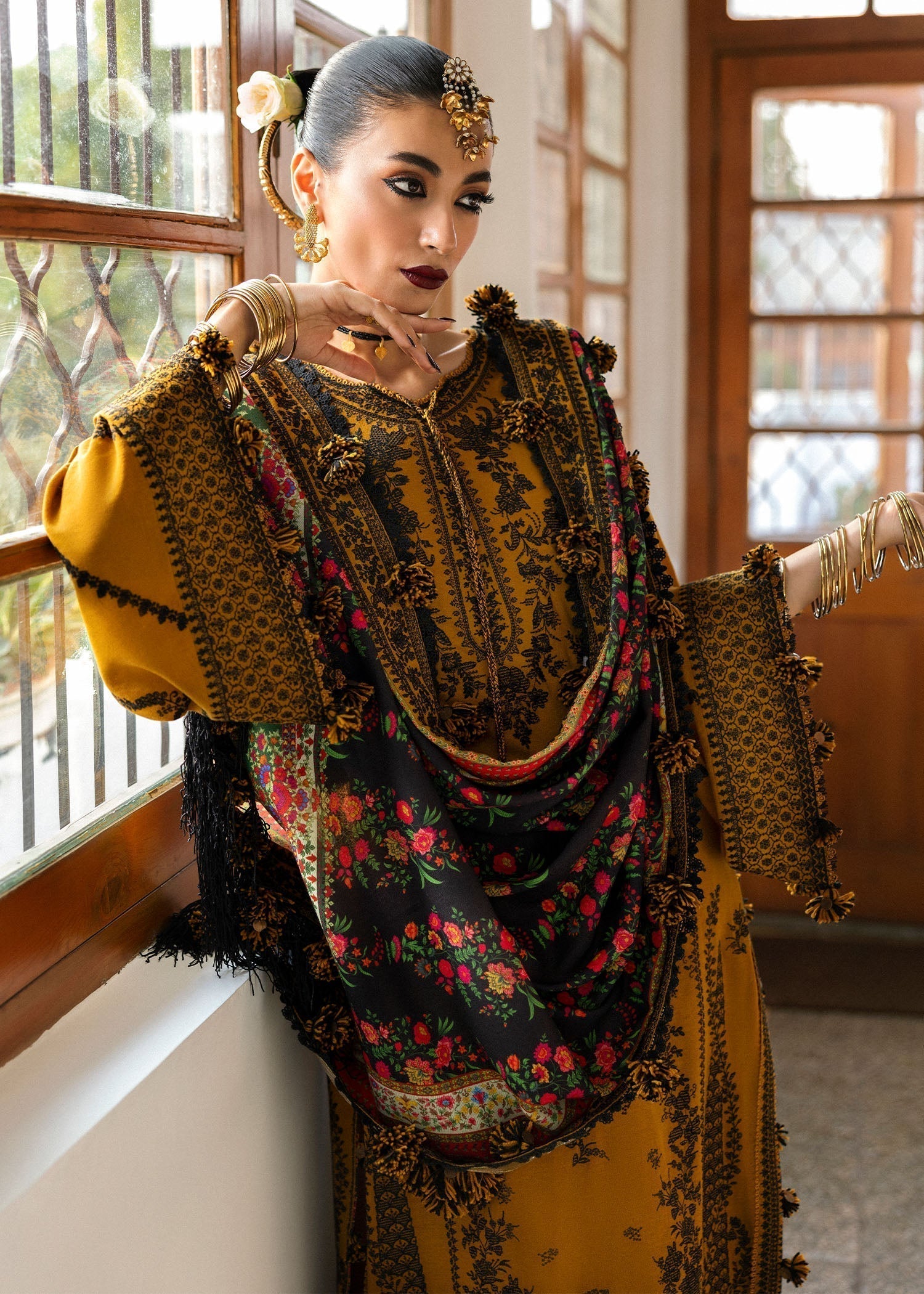 HUSSAIN REHAR | SAAGE | UNSTITCHED LAWN 3PC