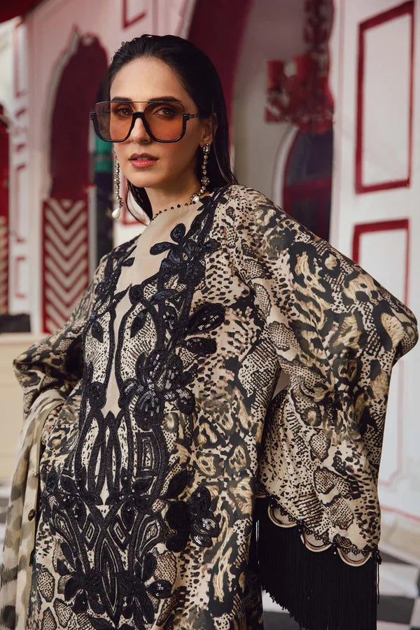 3PC Digital Printed Silk Shirt With Digital Printed Dupatta-322