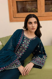 Sapphire - Summer 3PC Lawn Embroidered Suit