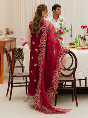 MAHNUR | CELESTIAL | 3 PC LUXURY LAWN EMBROIDERED SUITE