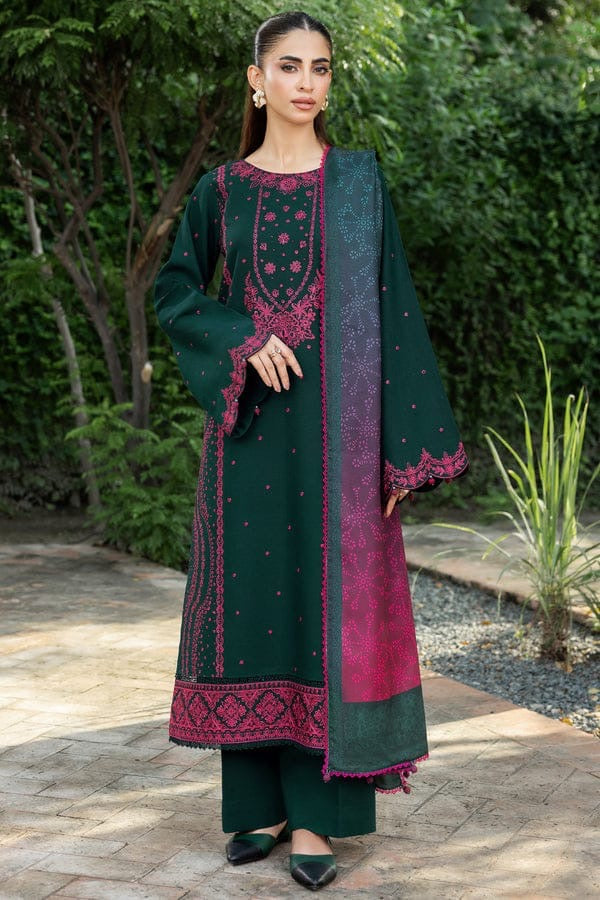 DHANAK EMB 3PC SUIT BH -0026