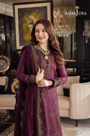 3PC EMBROIDERED ZE002