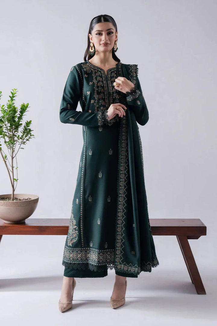 DHANAK EMB 3PC SUIT BH -0027
