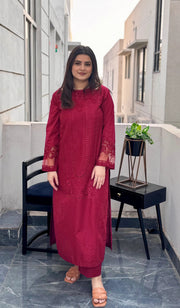 MRS-390 | Lawn Chikankari Stitched Suit