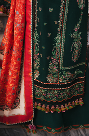 Hussain Rehar - Summer 3PC Lawn Embroidered Suit