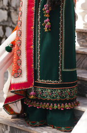 Hussain Rehar - Summer 3PC Lawn Embroidered Suit