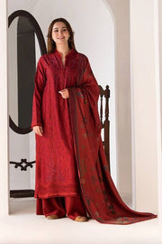 AIZAL – EC668 | UNSTITCHED | EMBROIDERED 3 PIECE