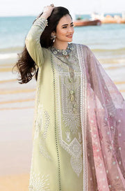 Jazmin - Summer 3PC Lawn Chicken Kari Embroidered Suit