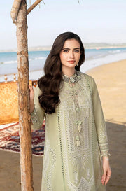 Jazmin - Summer 3PC Lawn Chicken Kari Embroidered Suit