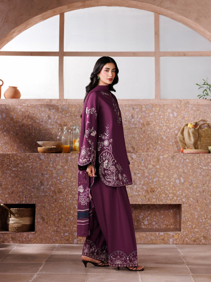 DHANAK EMB 3PC SUIT BH -0088