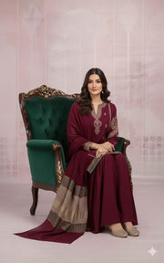 ZARA SHAHJAHAN- SUMMER 3PC LAWN EMBROIDERED SUIT - RL2701