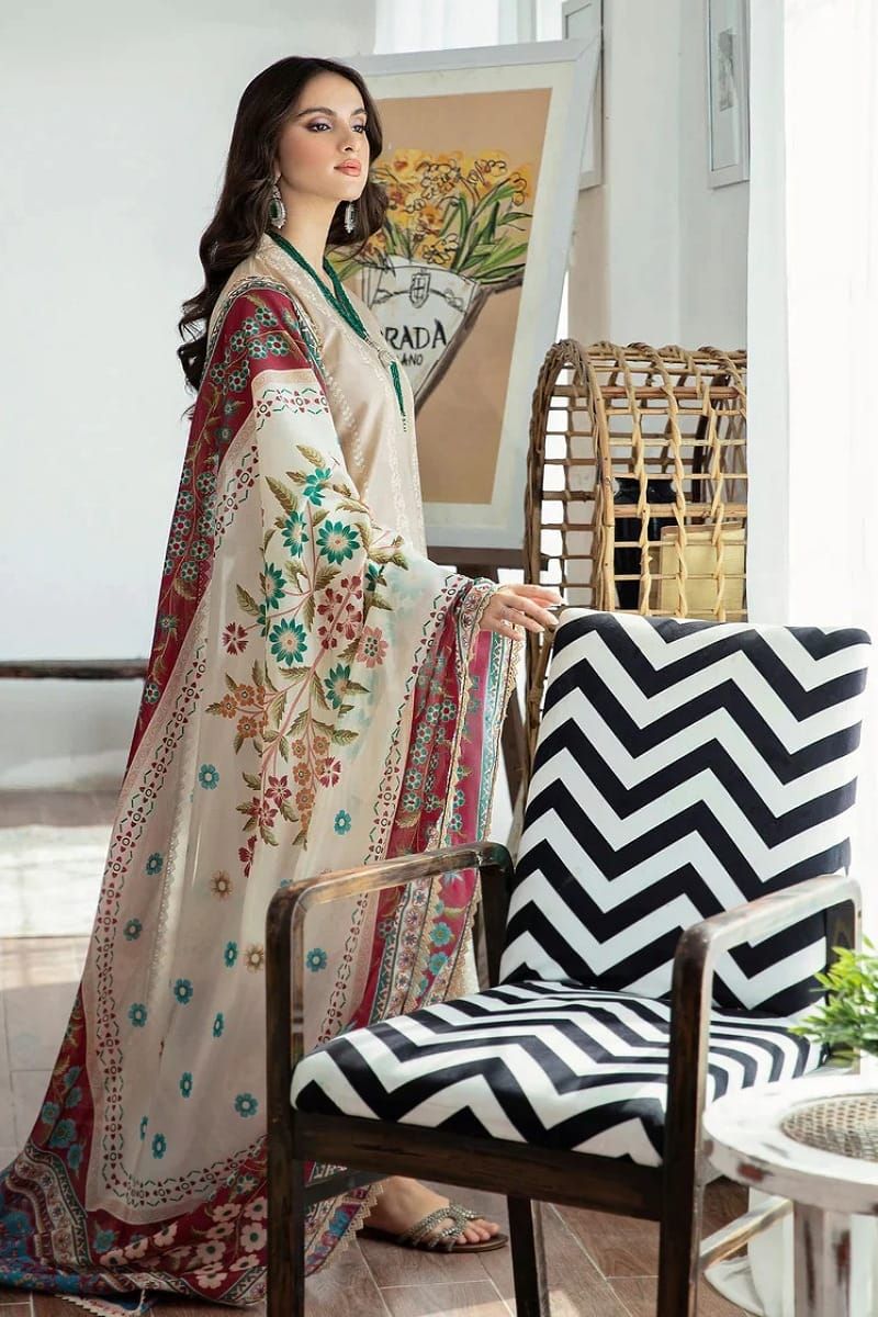 LAVIESH HEAVY 3PC EMBOIDERY