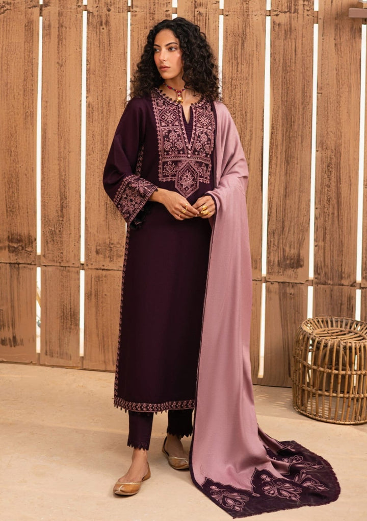 DHANAK EMB 3PC SUIT BH -0031