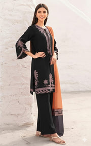 SUMMER 3PC LAWN EMBROIDERED SUIT - VL1157