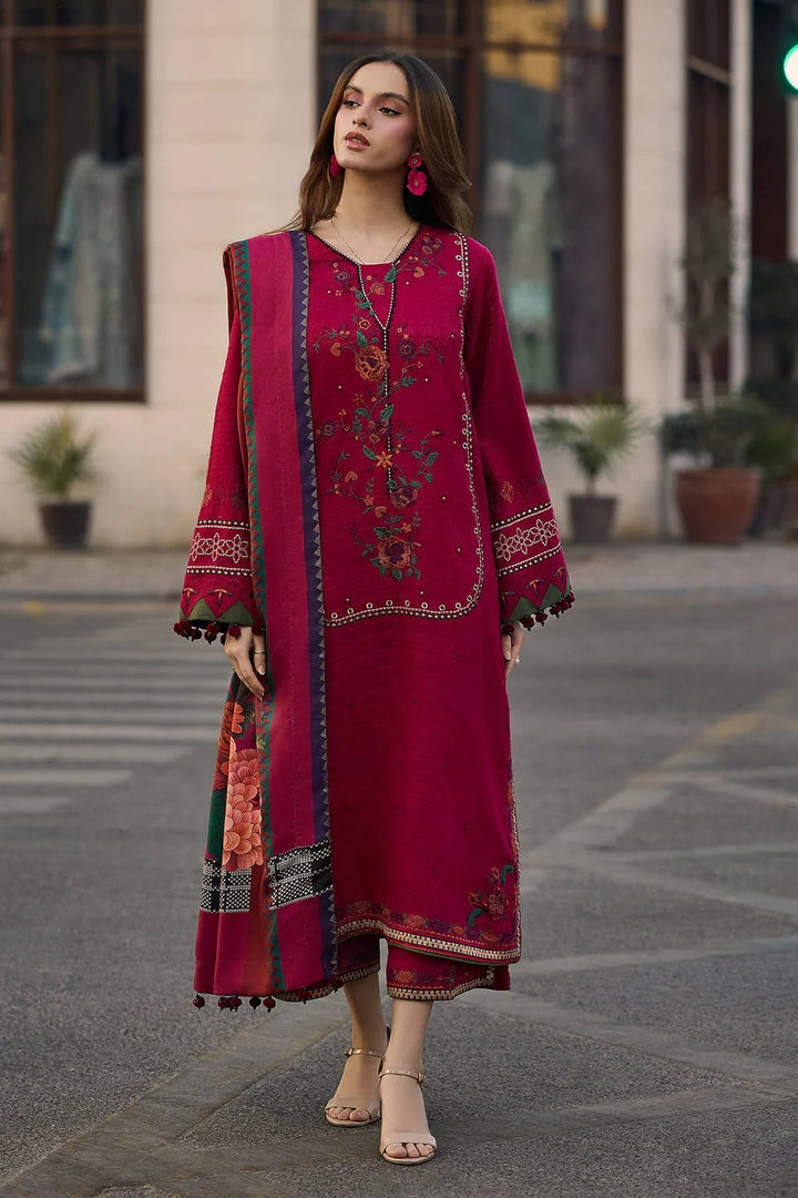 DHANAK EMB 3PC SUIT