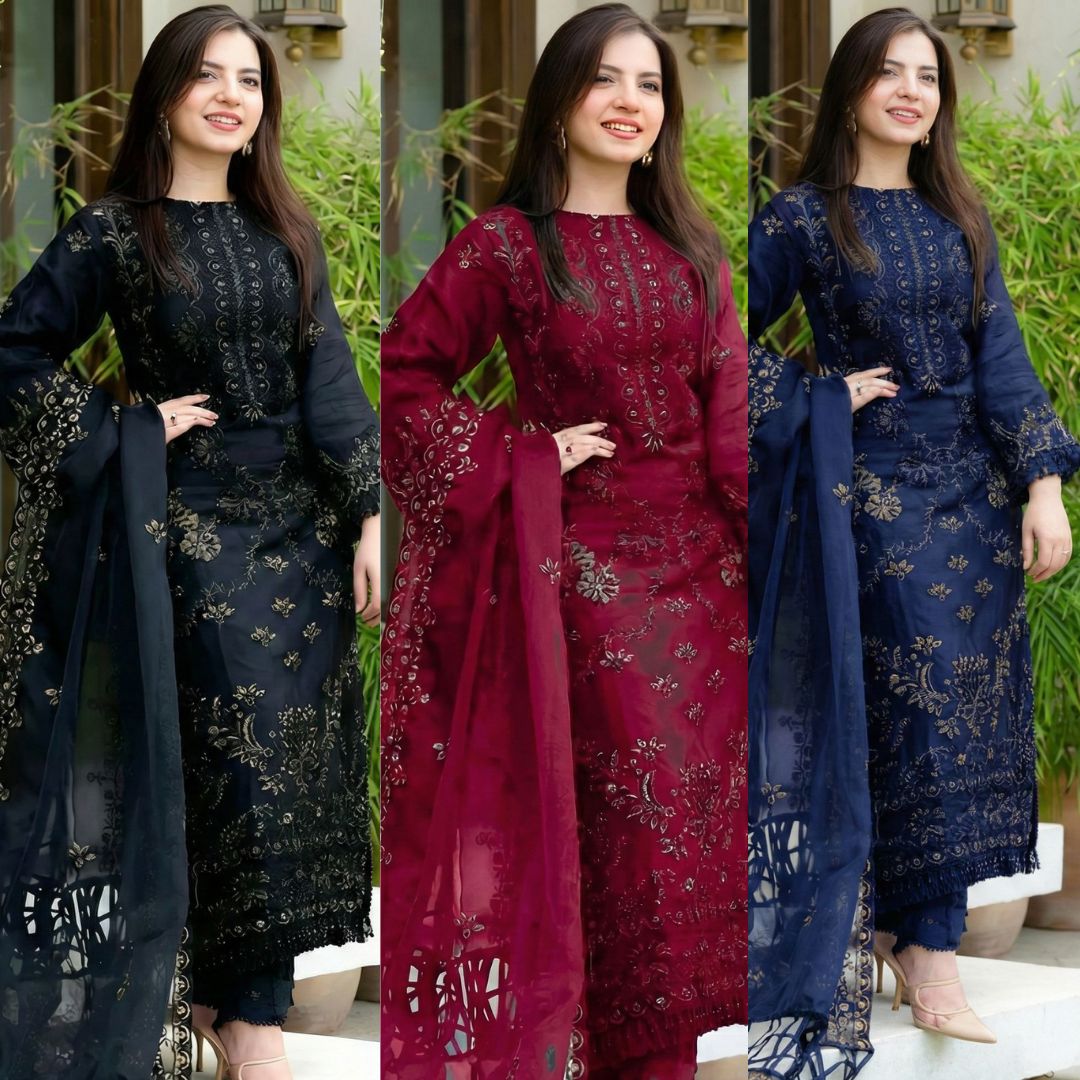 DANANIL LAWN HEAVY 3PC EMBOIDERY KD-1021