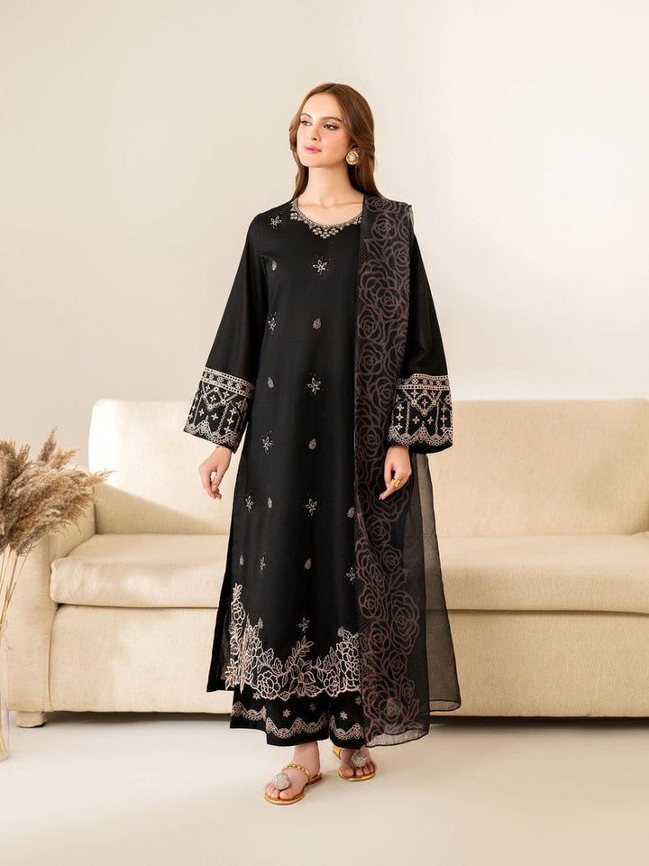 DHANAK EMB 3PC SUIT BH -0040