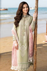 JADE - 3PC LAWN EMBROIDERED SHIRT WITH CHIFFON EMBROIDERED DUPATTA AND TROUSER LC-7196