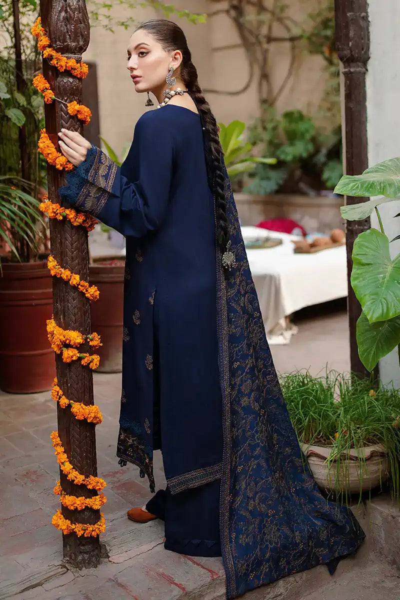 Embroidered 3PC Suit – Premium Festive Collection BH-34