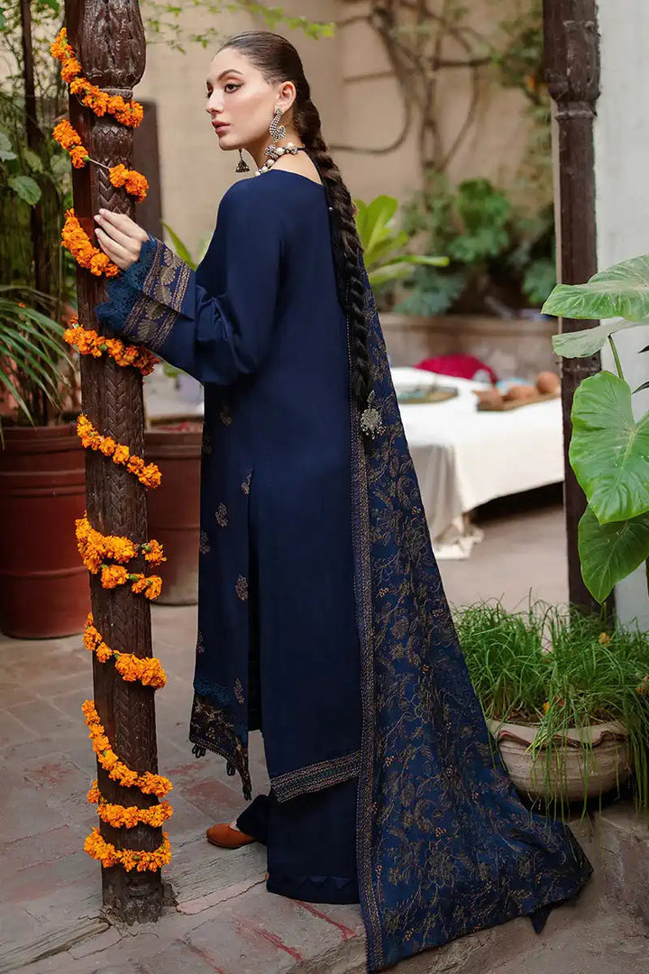 Embroidered 3PC Suit – Premium Festive Collection BH-34