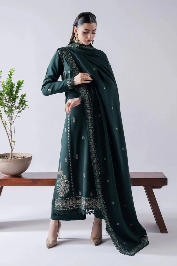 DHANAK EMB 3PC SUIT BH -0027