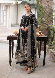 KAHF | NOOR | UNSTITCHED LAWN 3PC EMBROIDERED SUITE