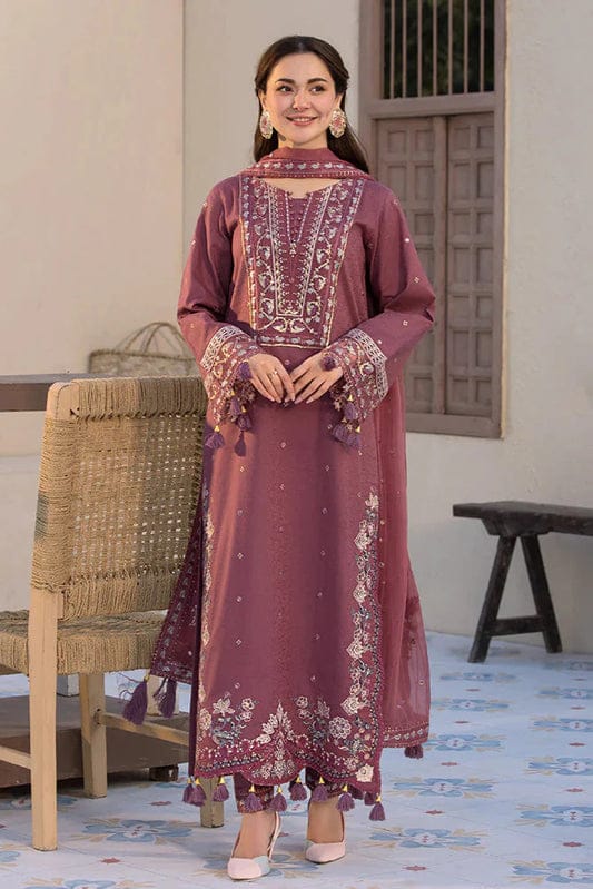 Embroidered Luxury Lawn Unstitched 3Pc | 5012