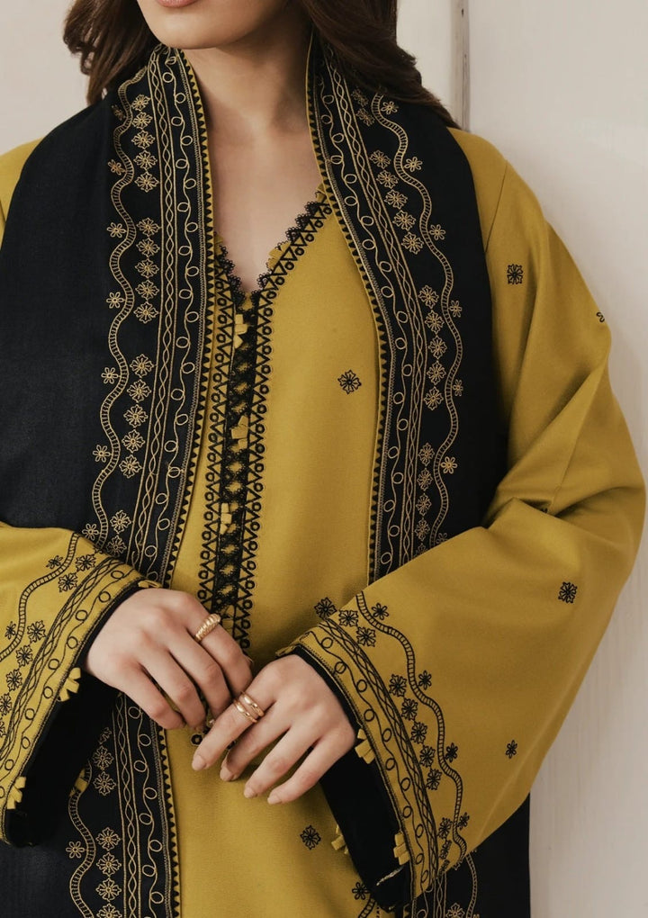 DHANAK EMB 3PC SUIT BH -0029