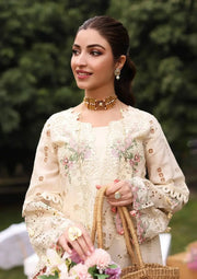 KAHF | SHIREEN | UNSTITCHED LAWN 3PC EMBROIDERED SUITE