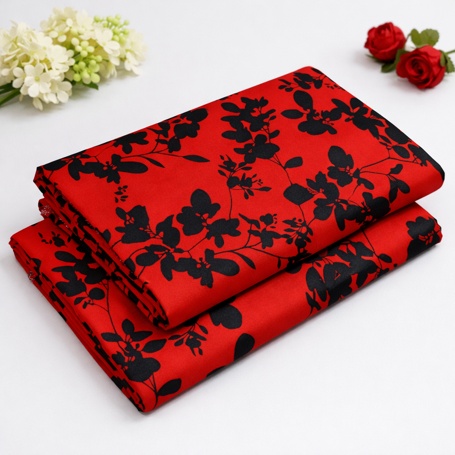 PRINTED CAMBRIC – 2 PIECE UNSTITCHED SUIT 869