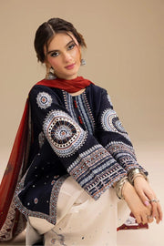 Embroidered Luxury Lawn Unstitched 3Pc | 1071