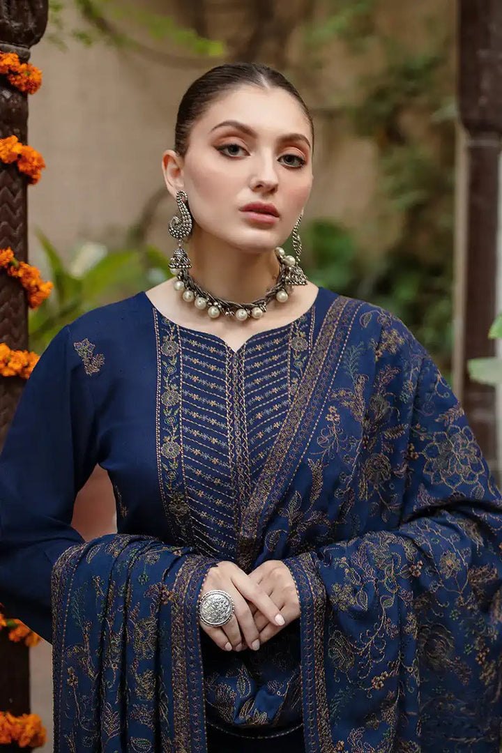 Embroidered 3PC Suit – Premium Festive Collection BH-34