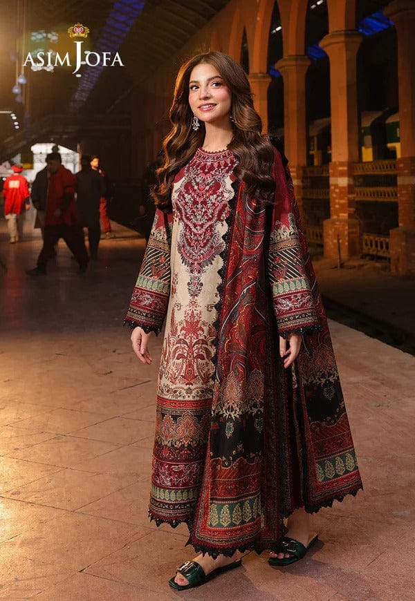 ASIM JOFA PREMIUM LAWN 3PC LC-7066