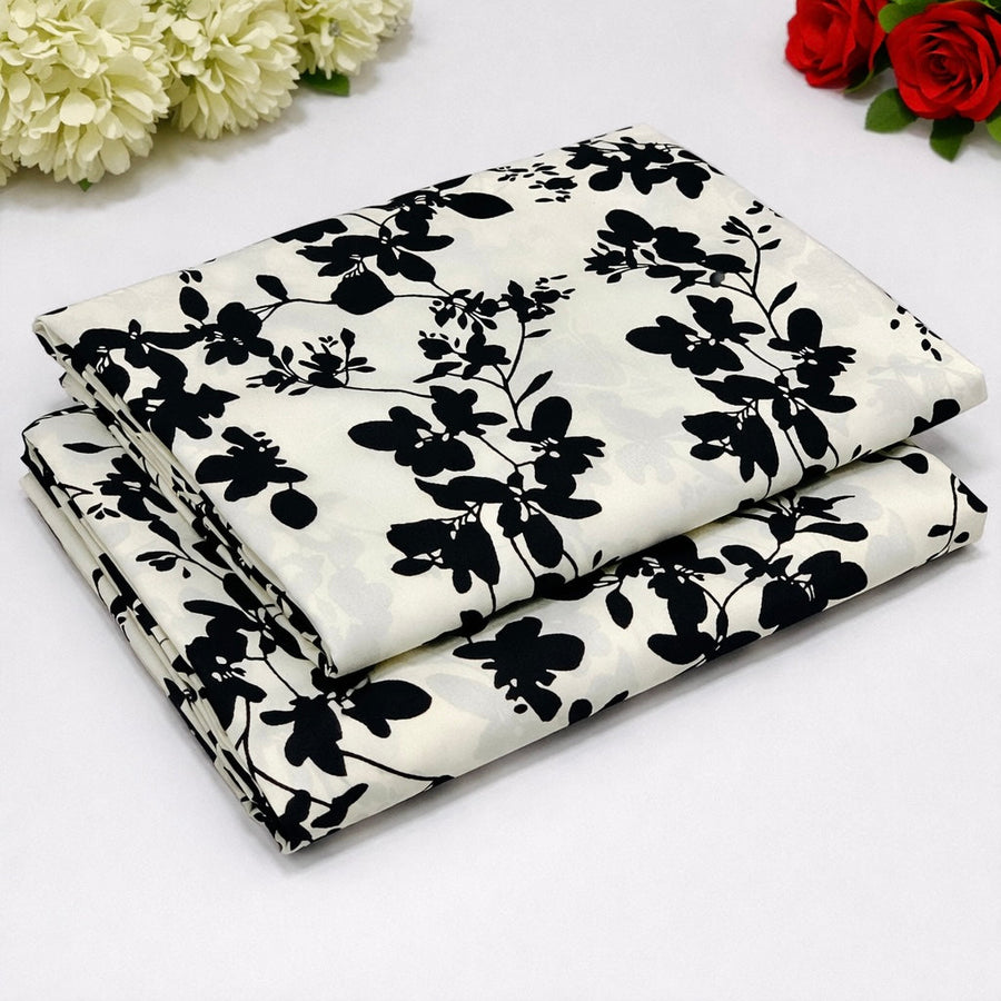PRINTED CAMBRIC – 2 PIECE UNSTITCHED SUIT 856