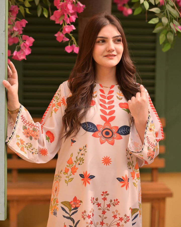 2Piece Printed CH-412  lawn