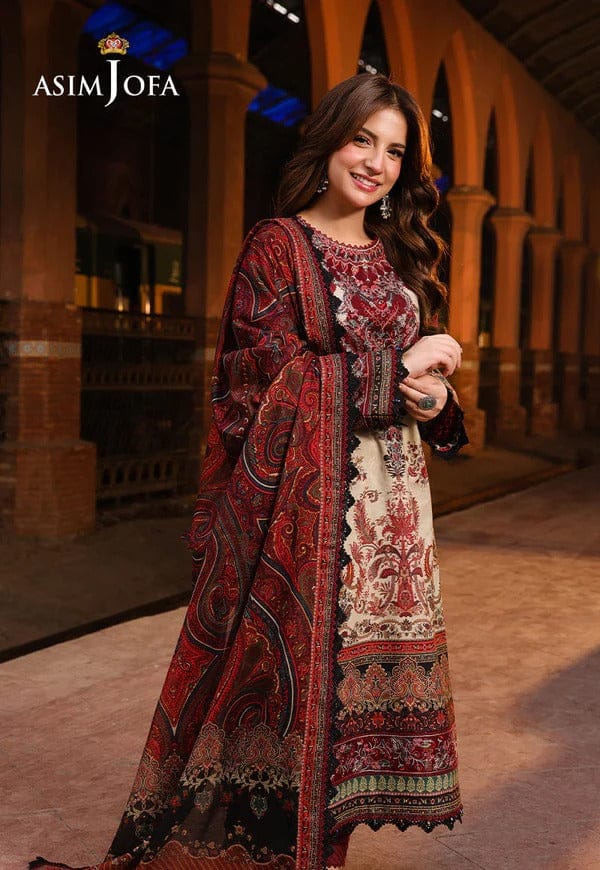 ASIM JOFA PREMIUM LAWN 3PC LC-7066