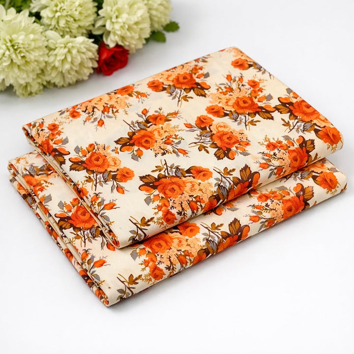 PRINTED CAMBRIC – 2 PIECE UNSTITCHED SUIT 936