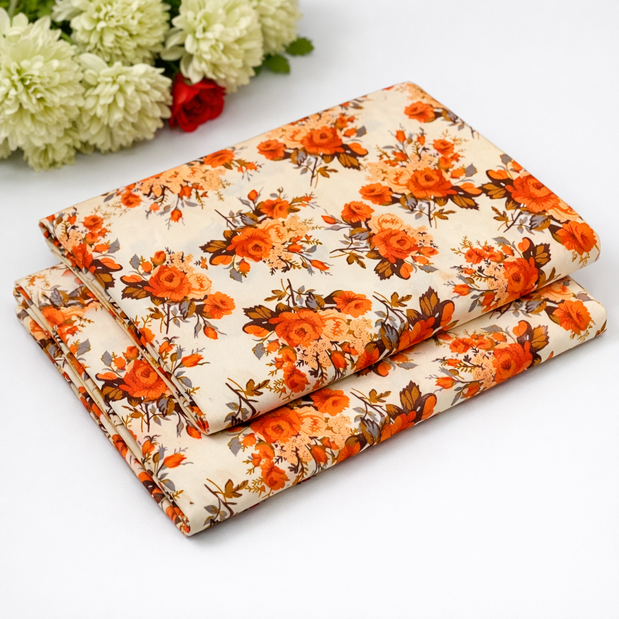 PRINTED CAMBRIC – 2 PIECE UNSTITCHED SUIT 936