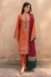Jazmin 3Pc Lawn Embroidered Shirt With Printed Lawn Dupatta