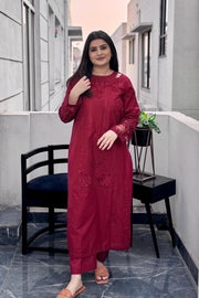 MRS-390 | Lawn Chikankari Stitched Suit