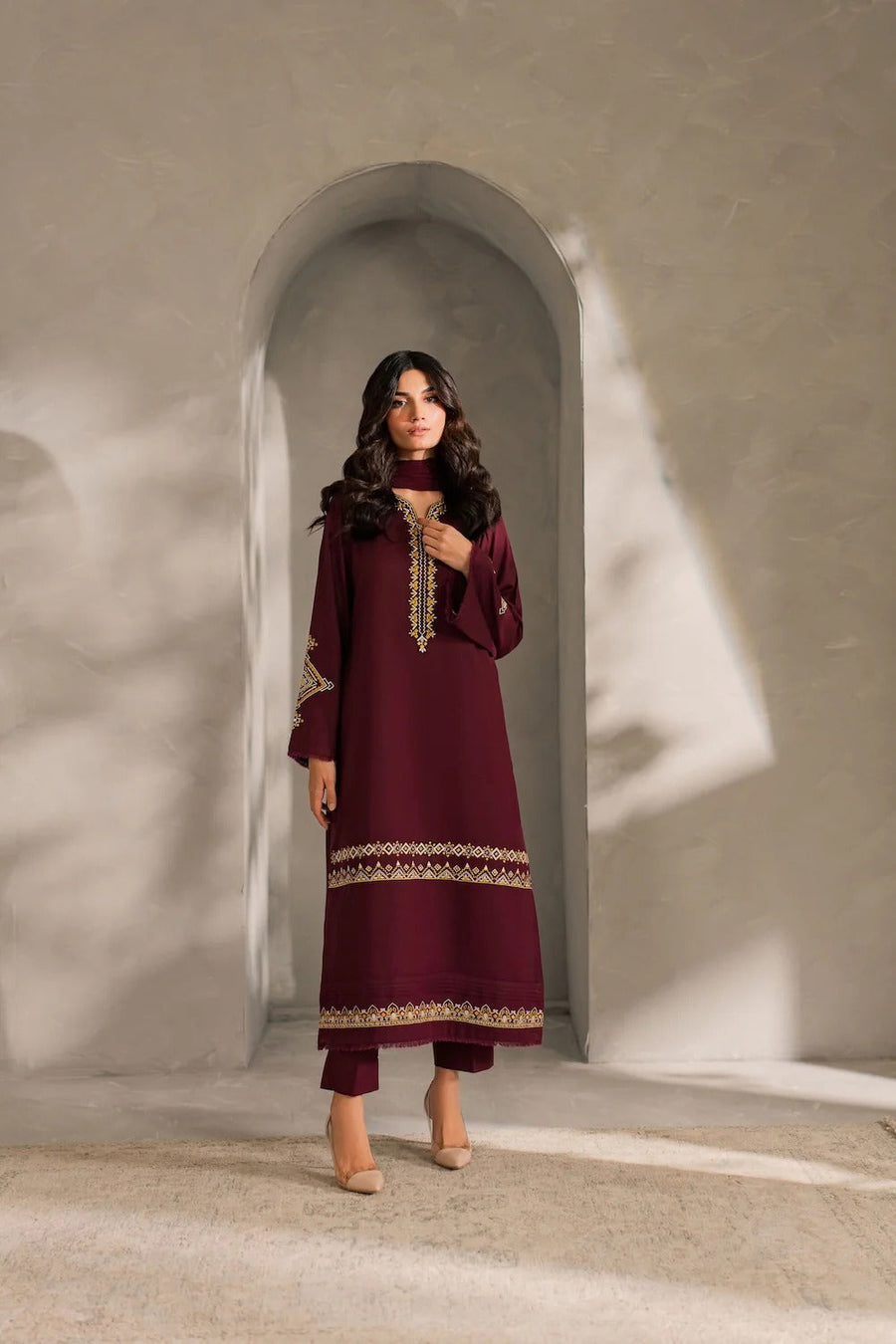 MRS-406 | 3 Piece Stitched Set