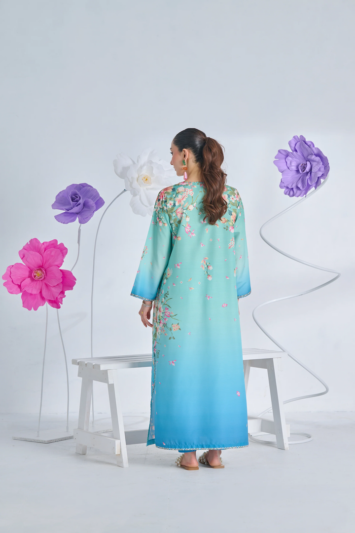 CH - 396 Premium Printed 2 Pc Stitched Suit