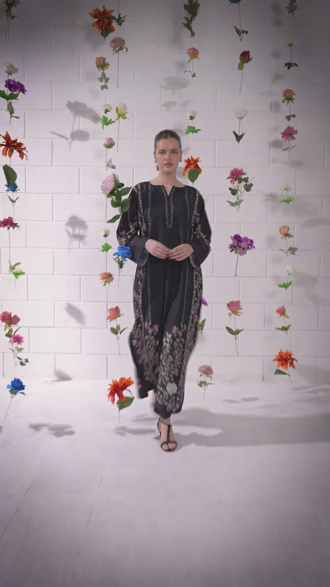 CH - 399  Orchid Premium Printed 3 Pc Stitched Suit